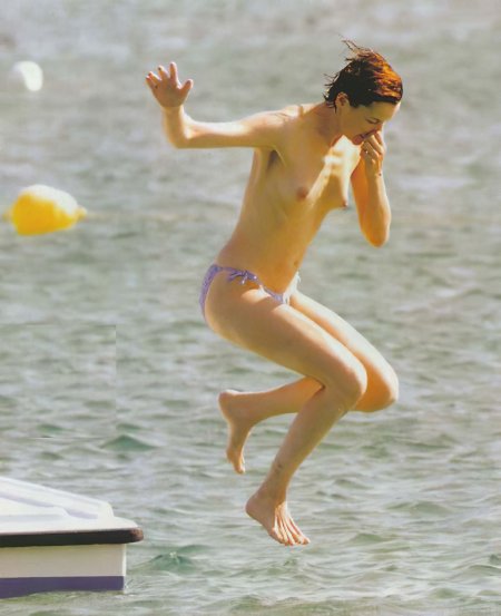 Actress Gina Davis in your youth nude