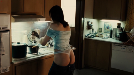 Vera Farmiga is naked. Short