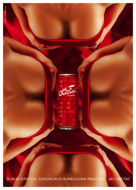 Pornographic advertising