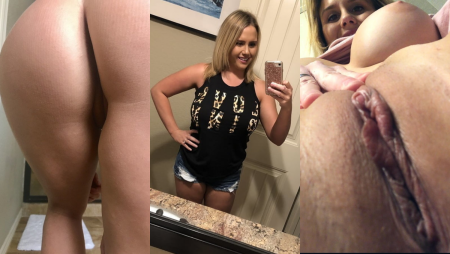 Dressed undressed collage girl vagina anus