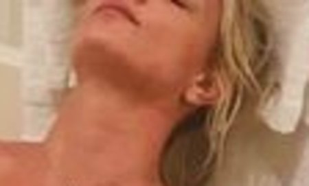 Britney Spears Naked in the bathroom