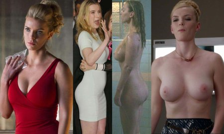 Betty Gilpin chest