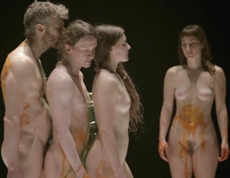 Naked women in performances