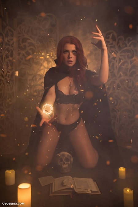 Irina Meyer Naked on the balcony