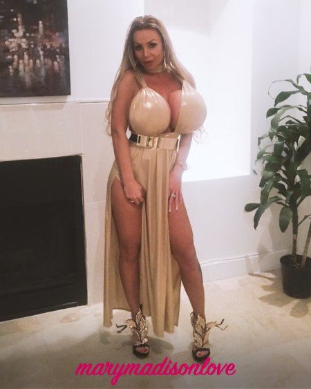 Mary Madison undresses