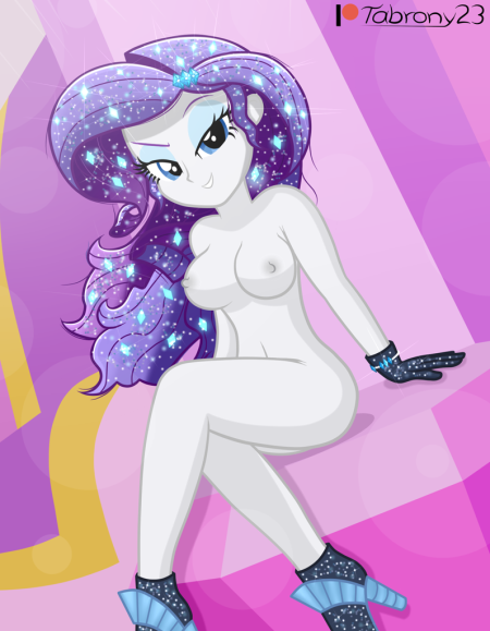 Rarity Equestri is naked