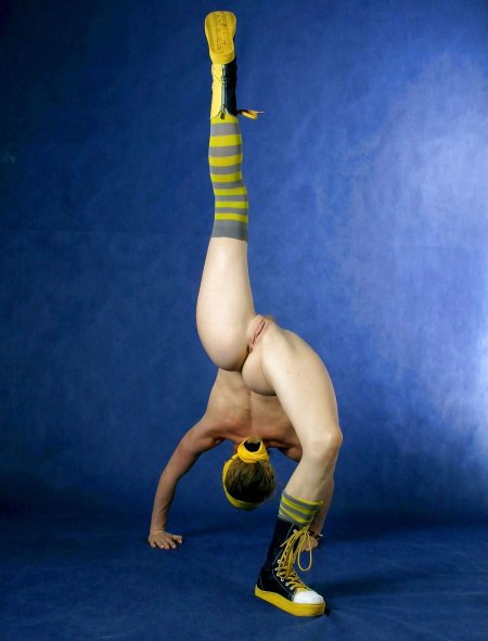 Naked acrobates perverts