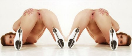 Naked figure skating