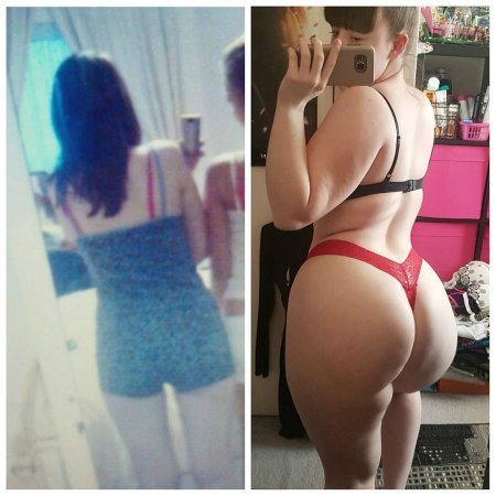 Nicole Herring of the buttocks