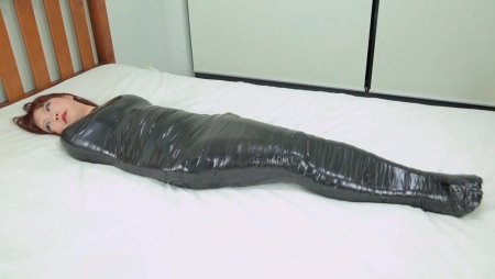 Plastic mummification of BDSM