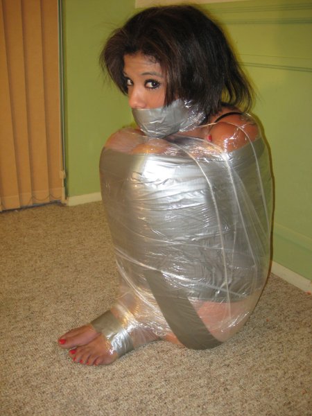 Bondage. Scotch. Mummification. BDSM