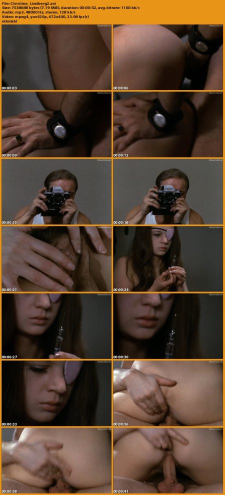 Christina Lindberg is naked