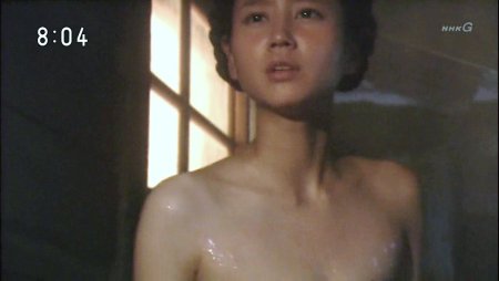 Marin Kitagava naked in the shower