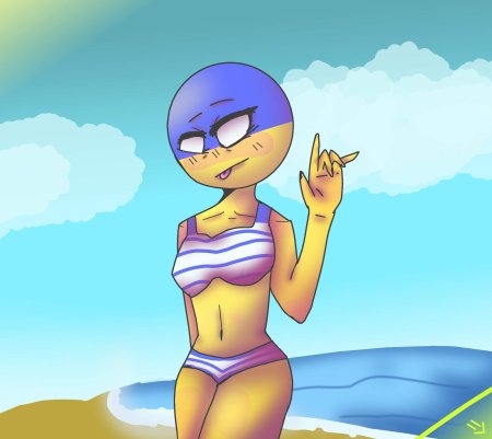 Country Humans in swimsuits