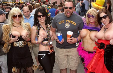 Festival of huge boobs