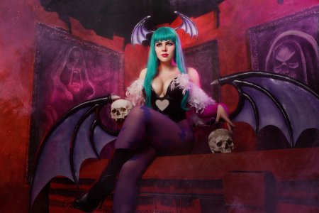 Morrigan and Lilith - Darkstalkers