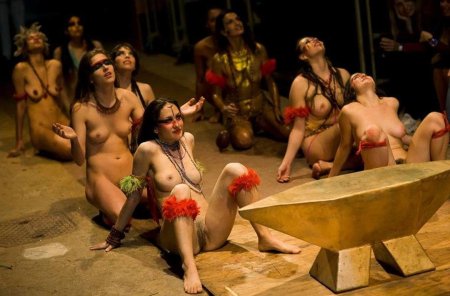 Naked theatrical productions