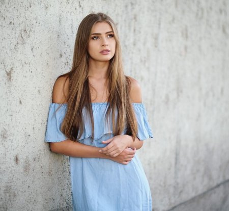 Anna von klinski in a dress