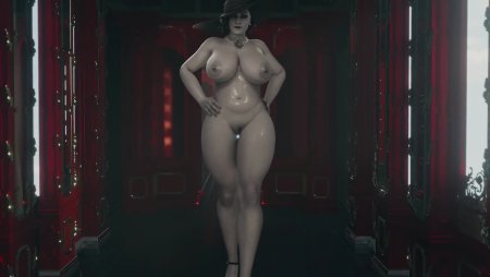 Resident Evil 8 Village Lady Dimitrescu Naked GIF