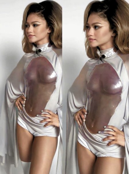 Naked Zendaya Big Tits